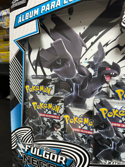 [OUTLET] Colección con Álbum de Fulgor Negro (Black Bolt)-  Binder Collection Pokémon TCG Español (Caja dañada)