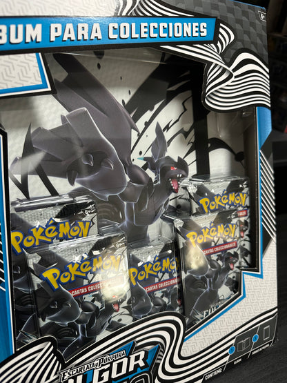 [OUTLET] Colección con Álbum de Fulgor Negro (Black Bolt)-  Binder Collection Pokémon TCG Español (Caja dañada)