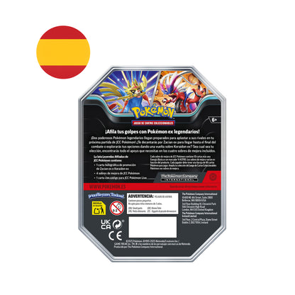 Lata Leyendas Afiladas Koraidon ex - Summer Tin Pokemon TCG Español