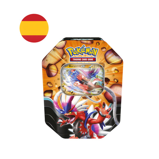 Lata Leyendas Afiladas Koraidon ex - Summer Tin Pokemon TCG Español