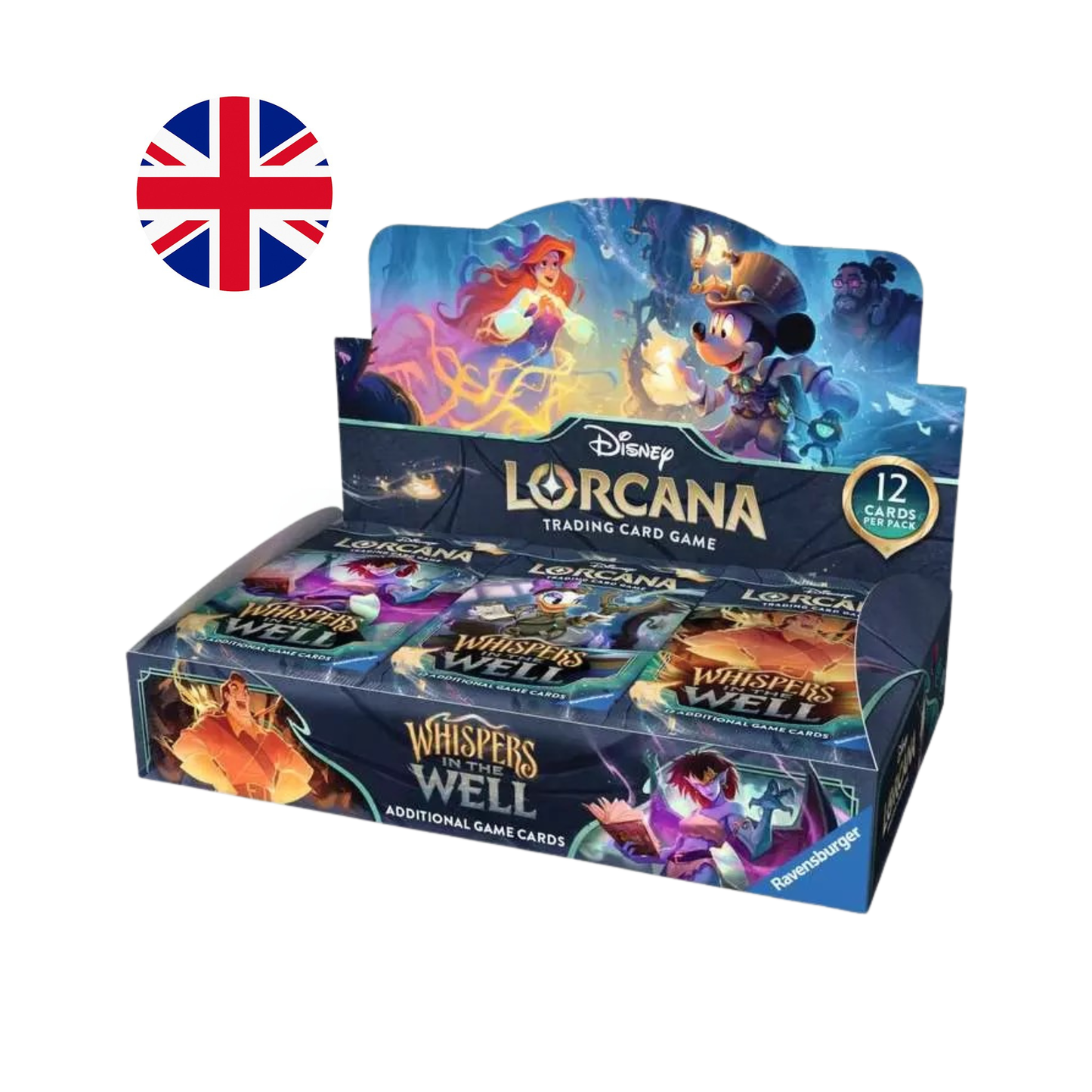 Caja de 24 Sobres de Whispers in the Well - Booster Box Lorcana Inglés