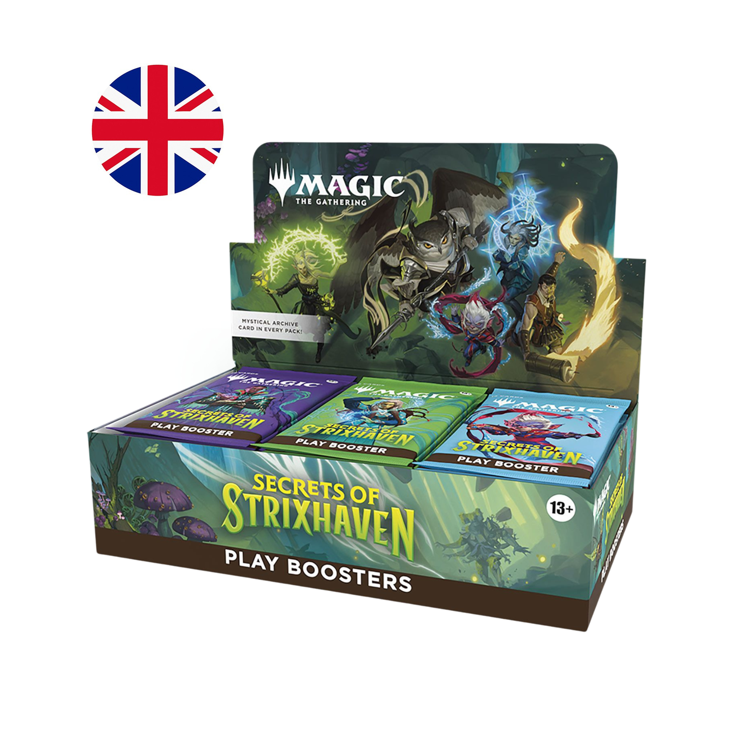 Caja de 30 Sobres de Secrets of StrixHaven - Play Booster Display Magic the Gathering Inglés