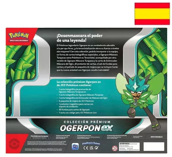 Ogerpon Ex Premium Collection Español 2024