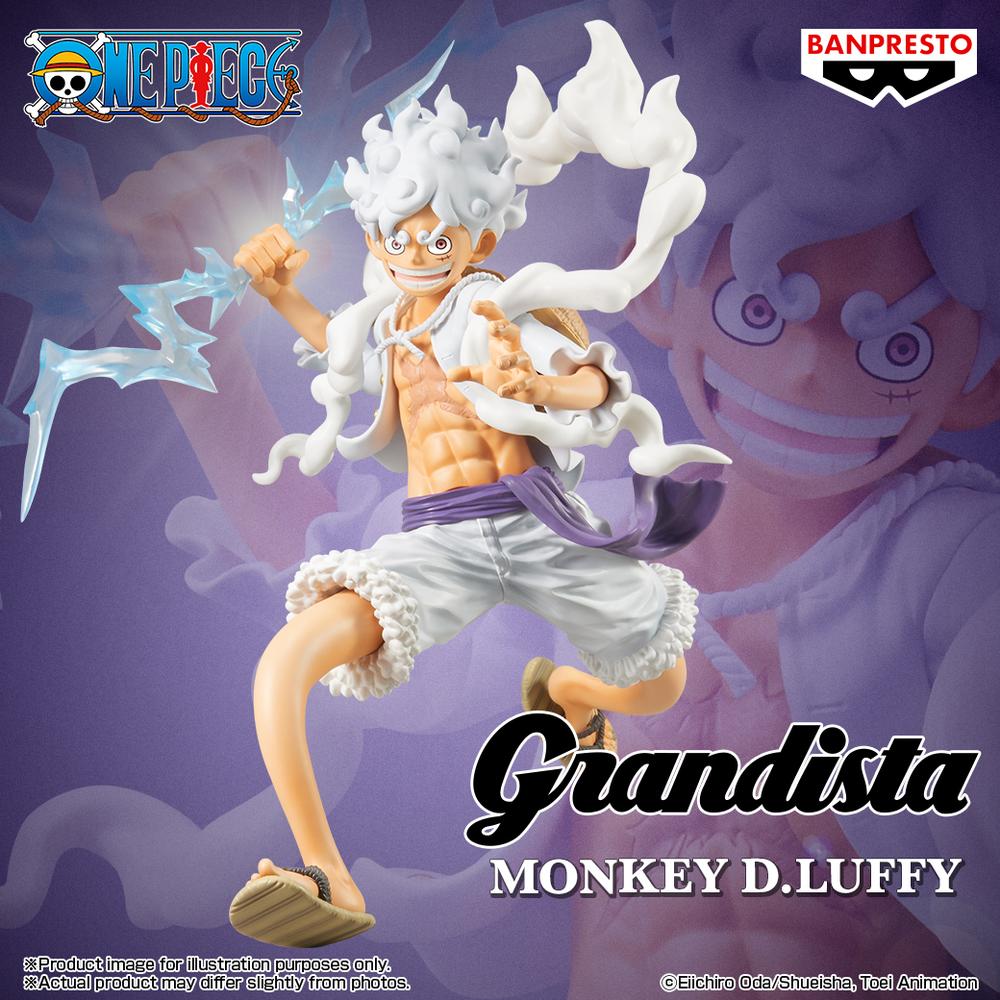 Figura Monkey D. Luffy Gear 5 Grandista – One Piece 25cm