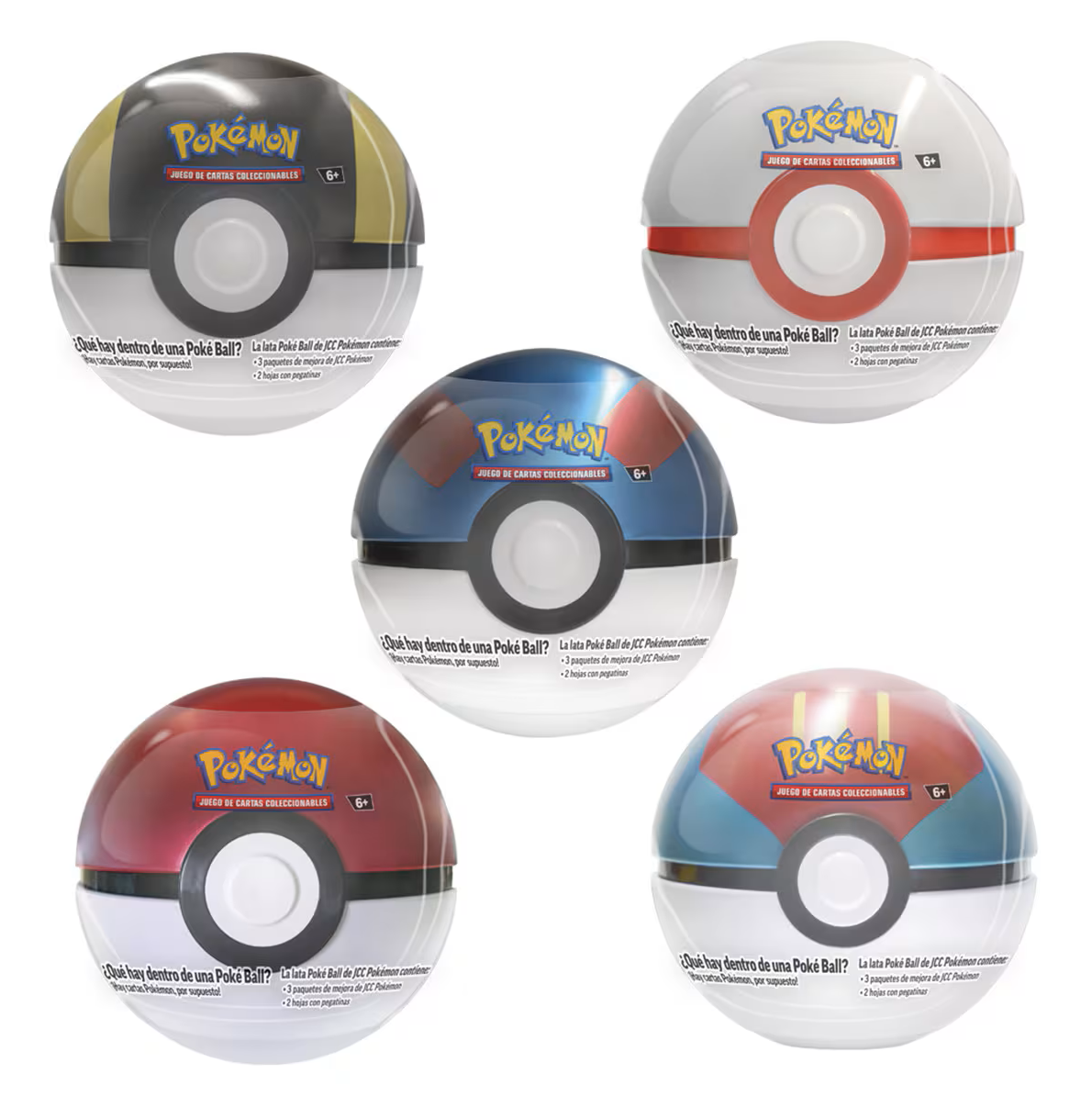 Pokeball Lata Octubre 2024 - Español