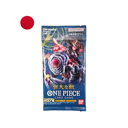 Sobre de OP-03 Pillars of Strength - De Booster Box One Piece TCG Japonés