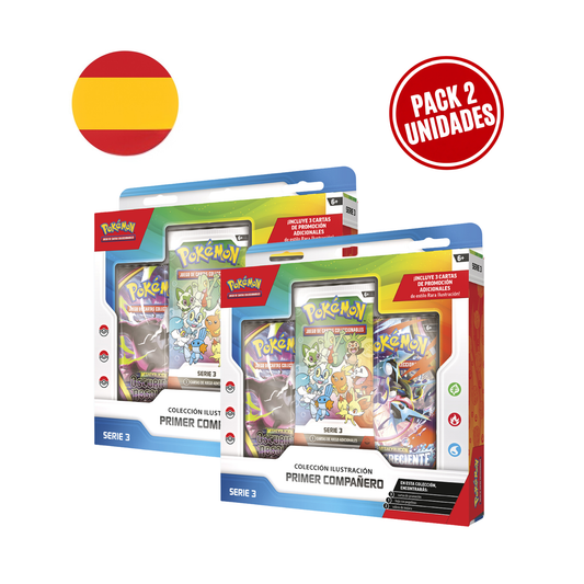 Pack de 2 unidades Primer Compañero (Serie 3) - Pokémon TCG Español