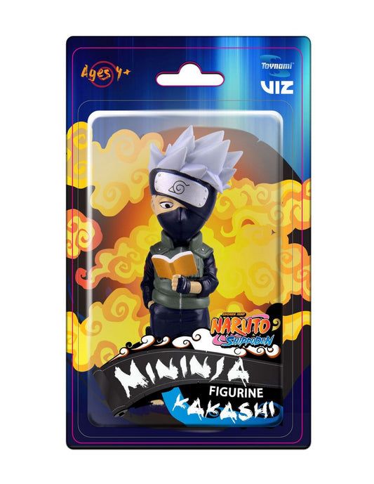 Figura Kakashi Naruto Shippuden Mininja - Toynami 10cm