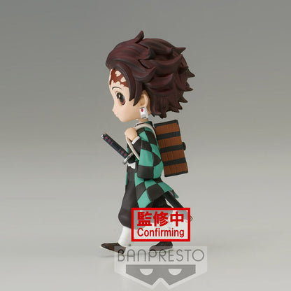 Figura Tanjiro Kamado Demon Slayer Kimetsu No Yaiba - Q posket petit 7cm