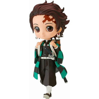 Figura Tanjiro Kamado Demon Slayer Kimetsu No Yaiba - Q posket petit 7cm