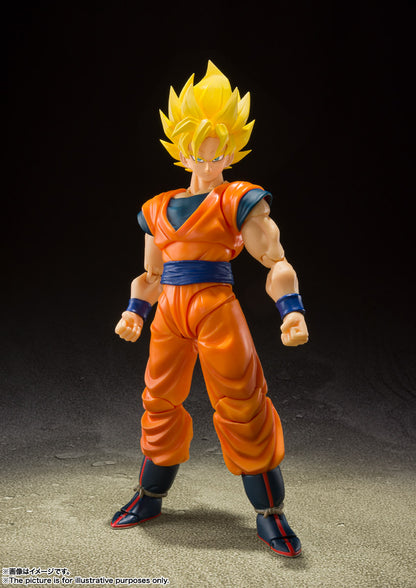 Figura Son Goku Super Saiyan Full Power Dragon Ball z - SH Figuarts