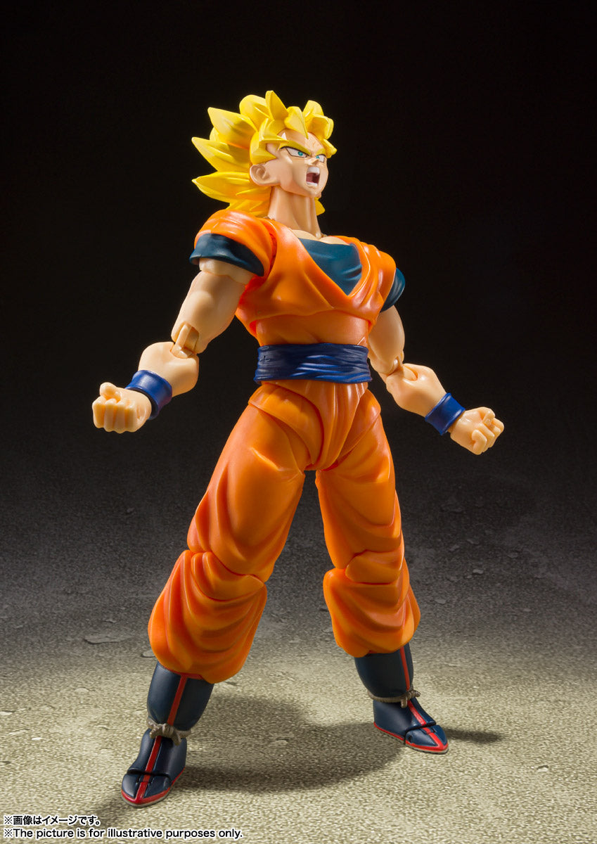 Figura Son Goku Super Saiyan Full Power Dragon Ball z - SH Figuarts