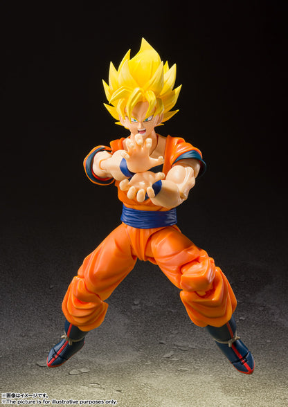 Figura Son Goku Super Saiyan Full Power Dragon Ball z - SH Figuarts