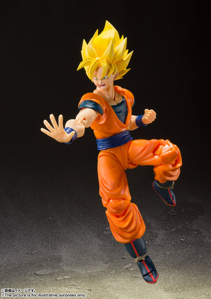 Figura Son Goku Super Saiyan Full Power Dragon Ball z - SH Figuarts