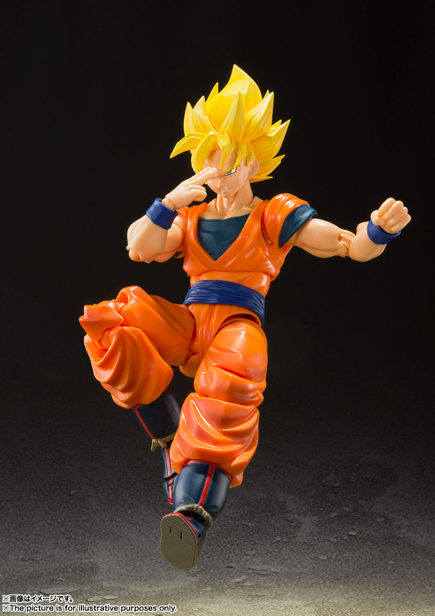 Figura Son Goku Super Saiyan Full Power Dragon Ball z - SH Figuarts