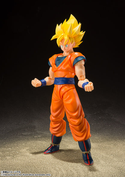 Figura Son Goku Super Saiyan Full Power Dragon Ball z - SH Figuarts