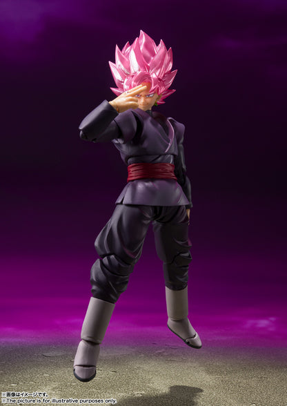 Figura Son Goku Black Super Saiyan Rose - SH Figuarts