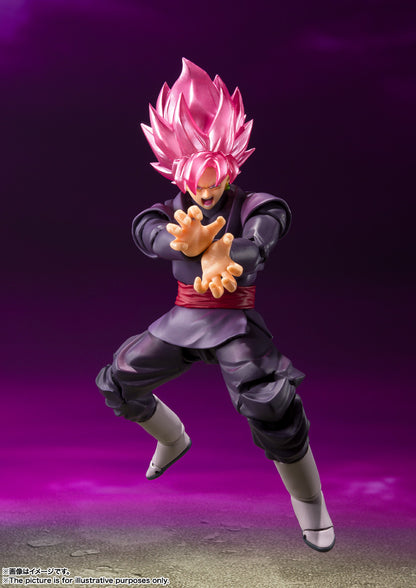 Figura Son Goku Black Super Saiyan Rose - SH Figuarts