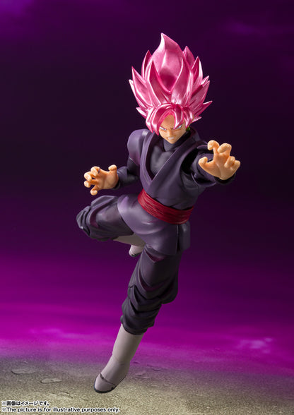 Figura Son Goku Black Super Saiyan Rose - SH Figuarts