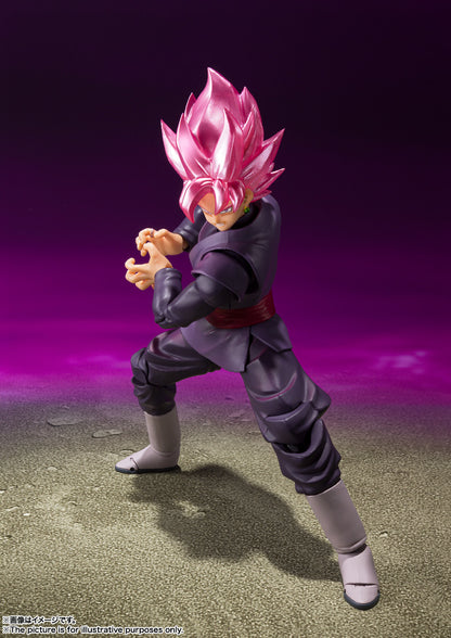 Figura Son Goku Black Super Saiyan Rose - SH Figuarts