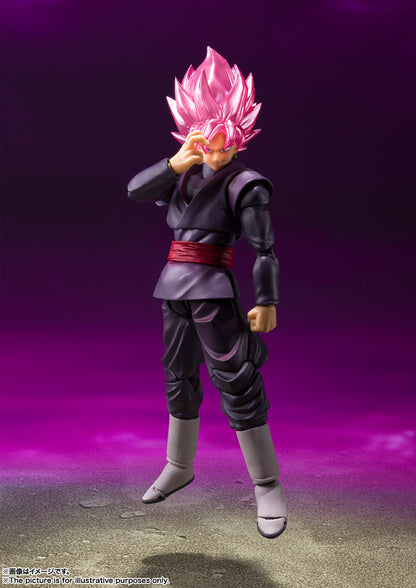 Figura Son Goku Black Super Saiyan Rose - SH Figuarts