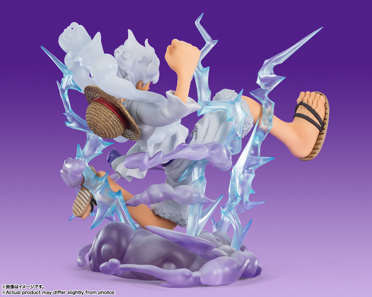 Figura Monkey D. Luffy Gear 5 Super Fierce Battle - Figuarts Zero